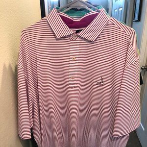 FootJoy Performance Golf Shirt, XXL, maroon